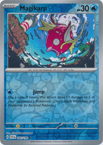 Scarlet &amp; Violet - 044/198 - Magikarp - Reverse Holo