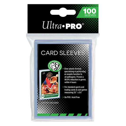 Ultra PRO Antimicrobial Card Sleeves (100 pieces)