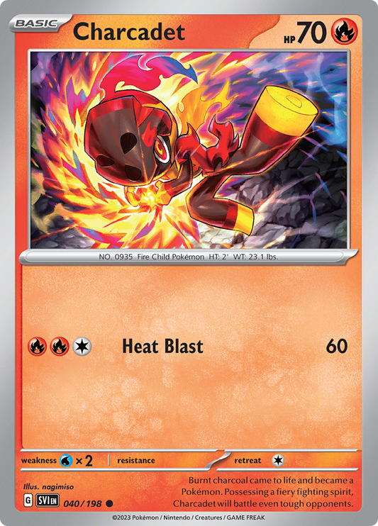 Scarlet &amp; Violet - 040/198 - Charcadet