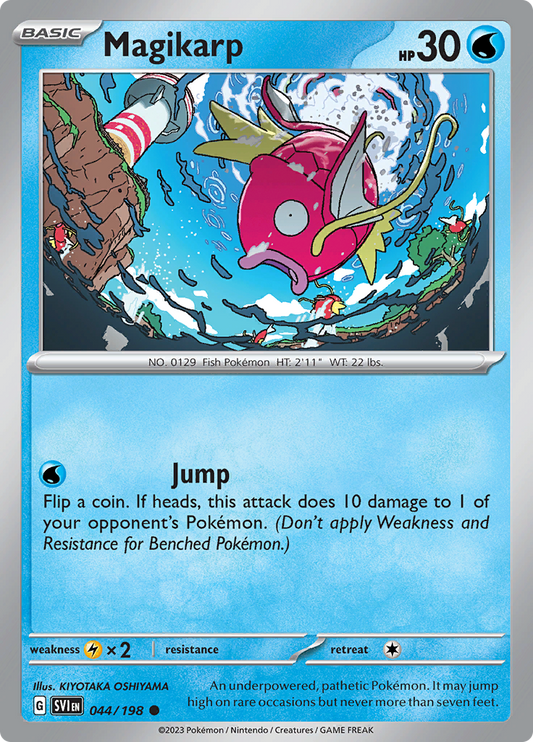 Scarlet &amp; Violet - 044/198 - Magikarp