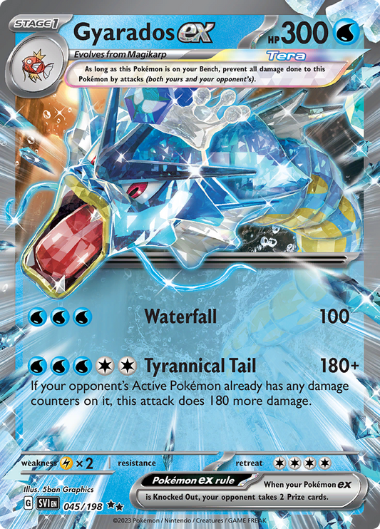Scarlet &amp; Violet - 045/198 - Gyarados ex