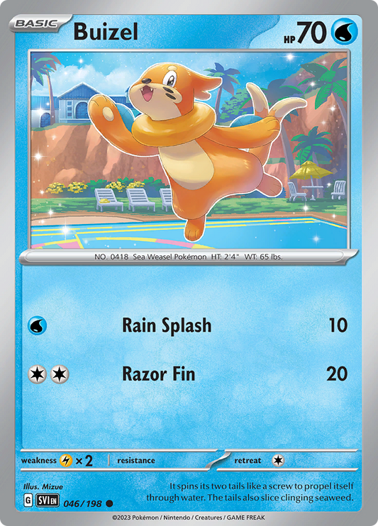 Scarlet &amp; Violet - 046/198 - Buizel