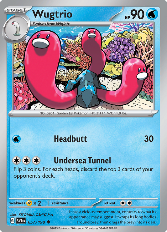 Scarlet &amp; Violet - 057/198 - Wugtrio