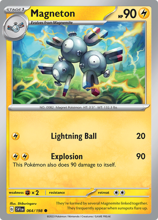 Scarlet &amp; Violet - 064/198 - Magneton