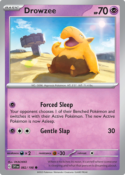 Scarlet &amp; Violet - 082/198 - Drowzee