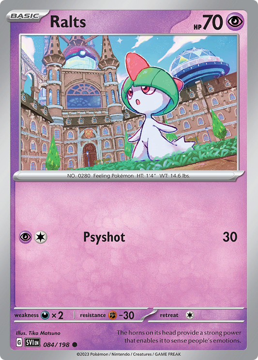 Scarlet &amp; Violet - 084/198 - Ralts