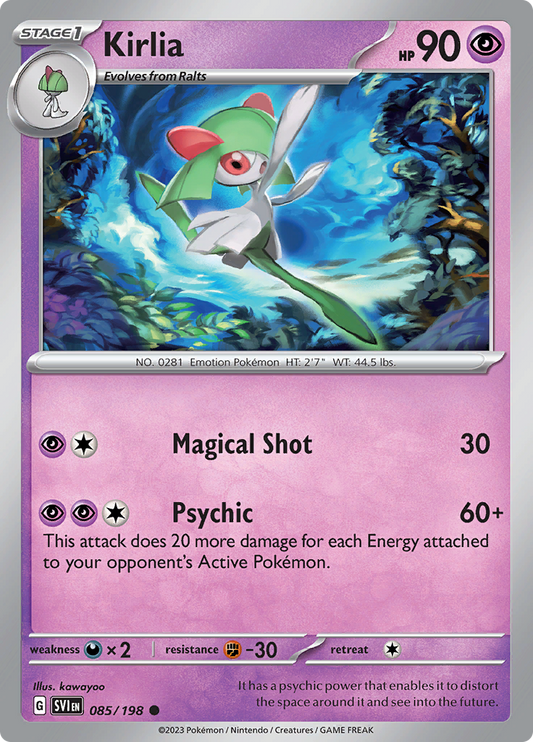 Scarlet &amp; Violet - 085/198 - Kirlia
