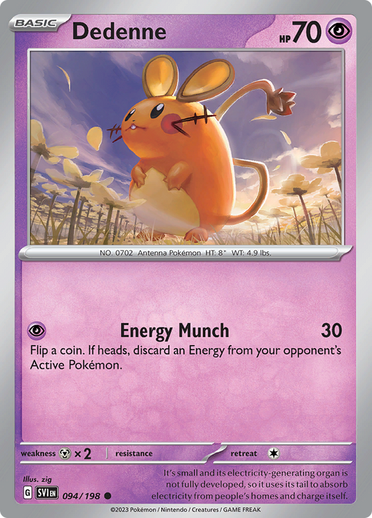 Scarlet &amp; Violet - 094/198 - Dedenne