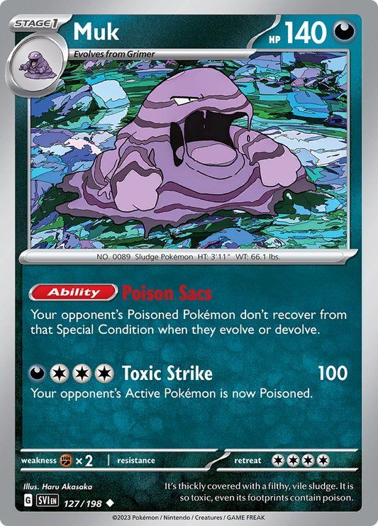 Scarlet &amp; Violet - 127/198 - Muk