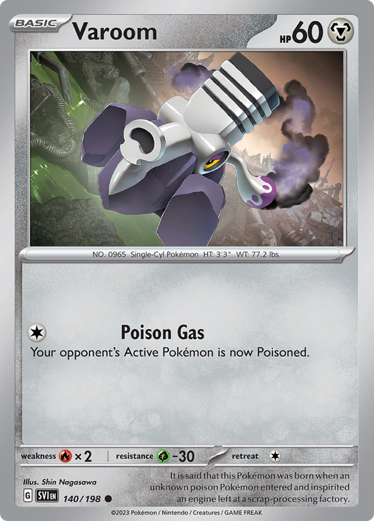Scarlet &amp; Violet - 140/198 - Varoom