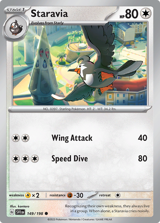 Scarlet &amp; Violet - 149/198 - Staravia