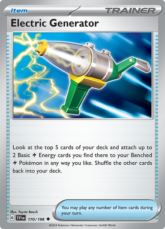 Scarlet &amp; Violet - 170/198 - Electric Generator