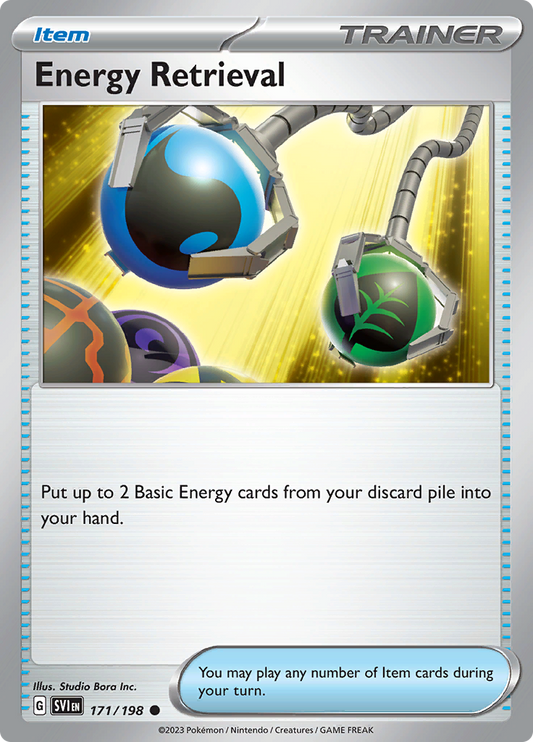 Scarlet &amp; Violet - 171/198 - Energy Retrieval
