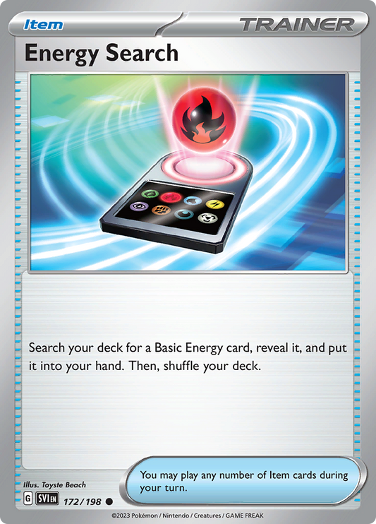 Scarlet &amp; Violet - 172/198 - Energy Search