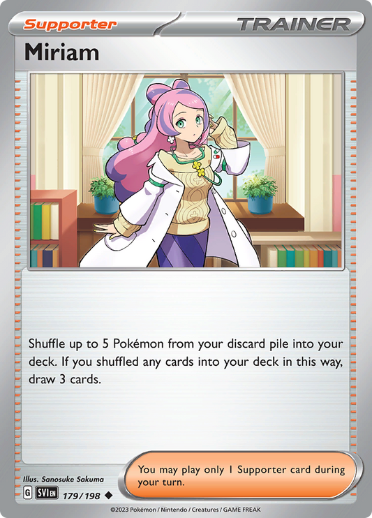 Scarlet &amp; Violet - 179/198 - Miriam
