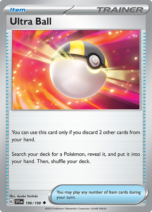 Scarlet &amp; Violet - 196/198 - Ultra Ball