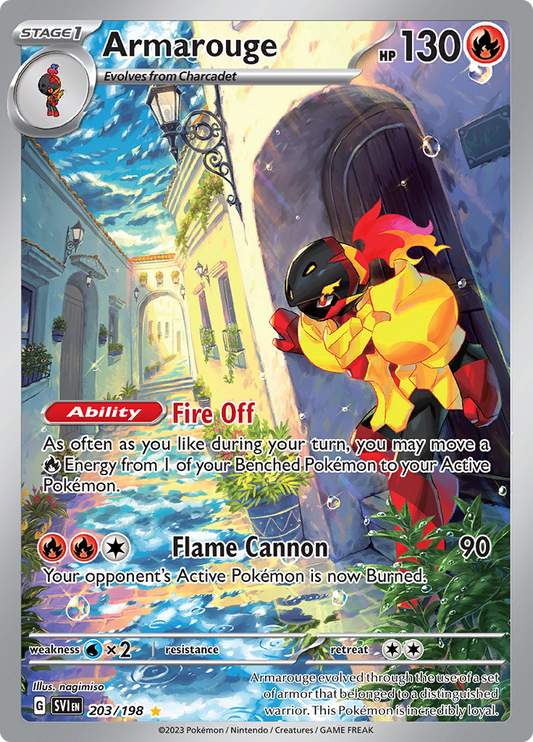 Scarlet &amp; Violet - 203/198 - Armarouge