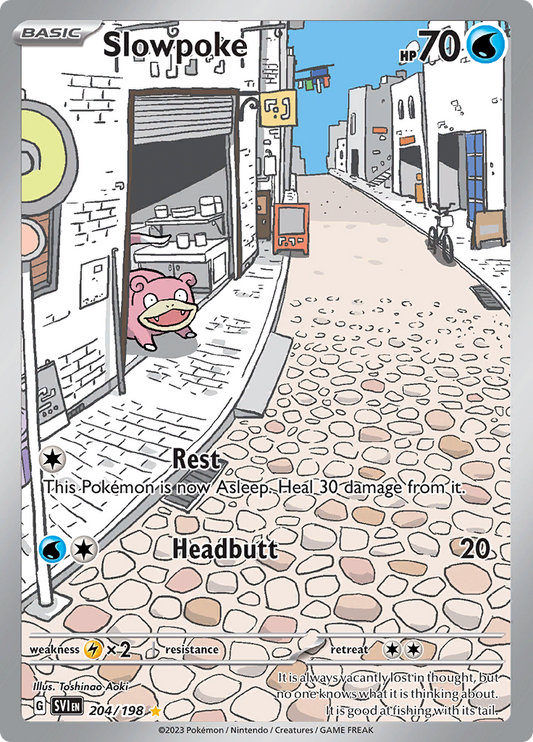 Scarlet &amp; Violet - 204/198 - Slowpoke