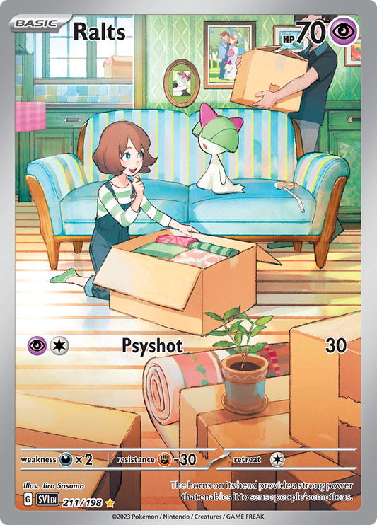Scarlet &amp; Violet - 211/198 - Ralts
