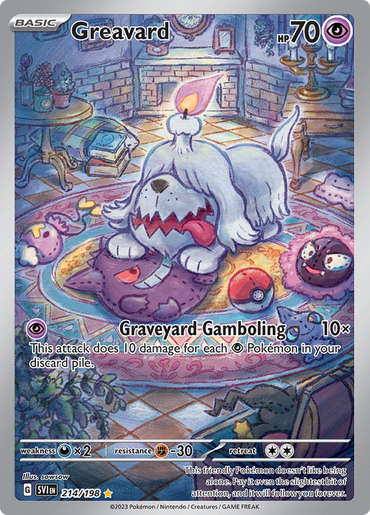 Scarlet &amp; Violet - 214/198 - Greavard