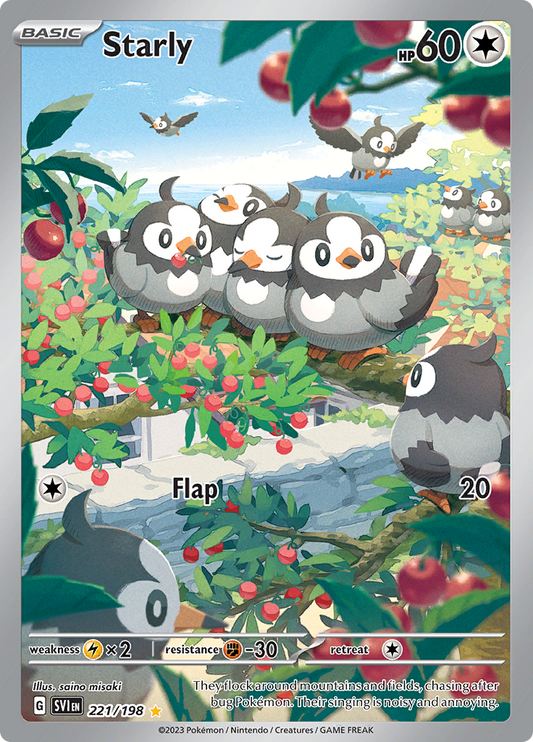 Scarlet &amp; Violet - 221/198 - Starly