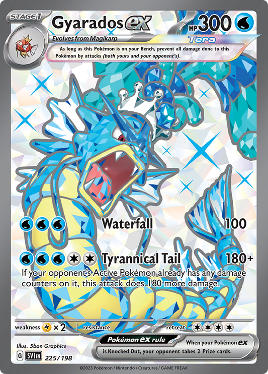 Scarlet &amp; Violet - 225/198 - Gyarados ex