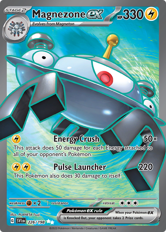 Scarlet &amp; Violet - 226/198 - Magnezone ex