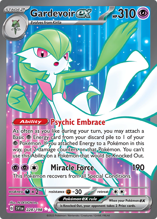 Scarlet &amp; Violet - 228/198 - Gardevoir ex