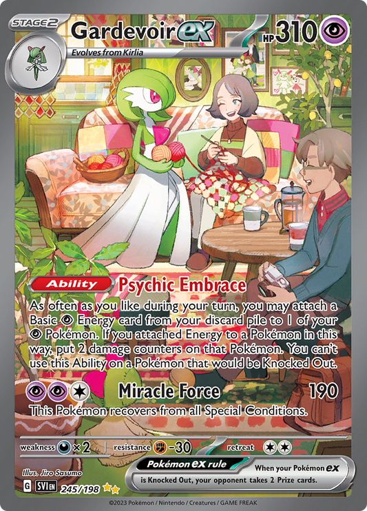 Scarlet &amp; Violet - 245/198 - Gardevoir ex