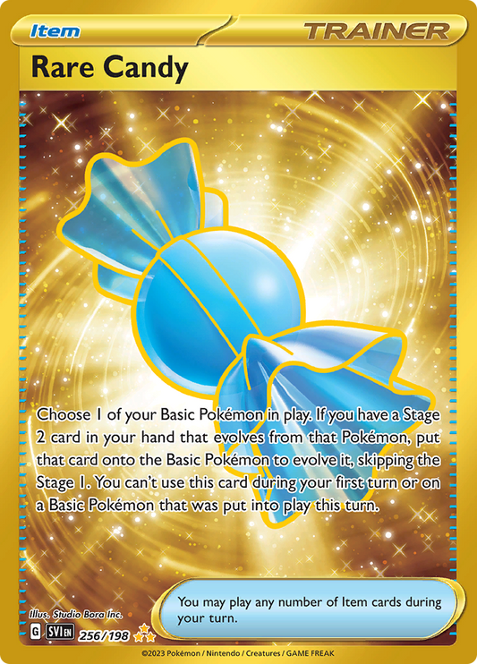 Scarlet &amp; Violet - 256/198 - Rare Candy (Gold)